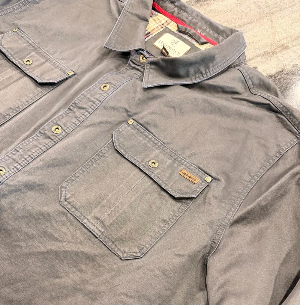 Legendary Whitetails Men's Journeyman Flannel Lined Shirt Jacket Sz 4xL NWOT